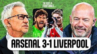 Arsenal vs Liverpool Clash Lineker Shearer and Richards React [upl. by Lolande]