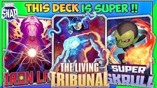 THIS IS SUPERRR  DECK SUPER TRIBUNAL  MARVEL SNAP [upl. by Gnut]