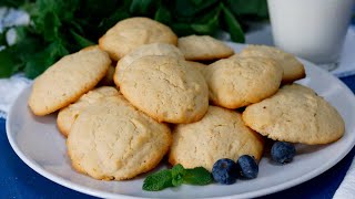 GALLETAS DE LIMON 🍋 ¡Muy fáciles y rápidas [upl. by Hadihahs]