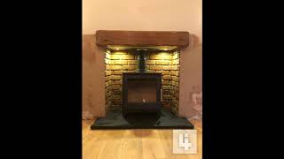 HETA Ambition 5 Wood Burner Danish 5kW Stove [upl. by Alderson]