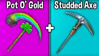 5 PICKAXES TRYHARDS USE in FORTNITE Battle Royale Tryhard Harvesting Tools [upl. by Binni]