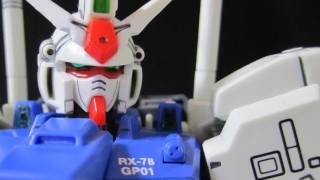 MG Gundam GP01 quotZephyranthesquot Part 2 MS amp Verdict 0083 Stardust Memory review [upl. by Llydnek]