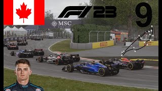 100 Race How many Time Penalties can I get F1 2023 Championship Race 9 at Canada [upl. by Erikson]