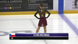 Eliska Brezinova – 2023 Tayside Trophy FS [upl. by Pournaras369]