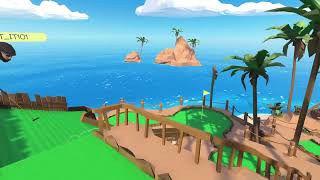 Walkabout Mini Golf PSVR2 playstationyoutubegaming games [upl. by Enilaf]