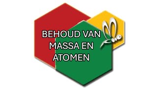 Chemische reactiewetten behoud van massa en behoud van atomen [upl. by Aeslehs]