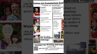 🖌️ Commission Your Custom Art Today at Heather Pilapil’s Gallery 🎨 [upl. by Ilsa]