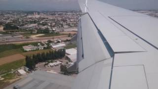 SunExpress Landung in Antalya Boeing 737 Destination Landing turbulence [upl. by Obbard]