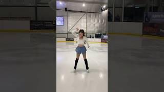 Roxanne 🥀 iceskating iceskater figureskating shortmusic [upl. by Silohcin585]