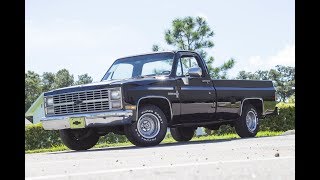 1983 Chevrolet C10 Custom Deluxe 286 [upl. by Marlon]