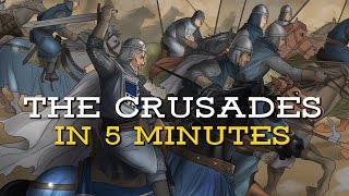 The Crusades in 5 Minutes [upl. by Meerek936]