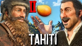 What If Arthur and Dutch Made It to Tahiti  Red Dead Redemption 2 Funny Moments [upl. by Eenot]