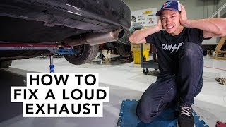 How To Fix A Loud 3Inch Exhaust [upl. by Neros]