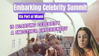 Celebrity Summit Embarkation Excitement [upl. by Karrie963]