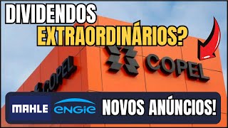 ðŸ’°COPEL PAGARÃ DIVIDENDOS EXTRAORDINÃRIOS CANCELAMENTO DAS UNITS  NOVOS ANÃšNCIOS DA ENGIE E LEVE3 [upl. by Alcock]