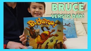 BUCKAROO Game  How to Play Buckaroo by Hasbro [upl. by Joyan615]