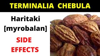 Haritaki side effects  Terminalia chebula  chebulic myrobalan side effects [upl. by Kellby]