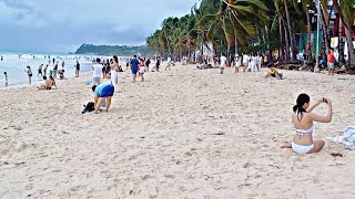 Look This is BORACAY White Beach on September 16 2024 530pm Walk [upl. by Aikahc]