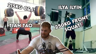 Ilya Ilyin amp Tian Tao Training Footage Youve NEVER Seen Before [upl. by Llenart]