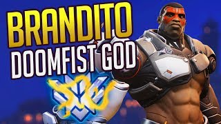 BEST OF BRANDITO  THE DOOMFIST GOD Overwatch Doomfist Montage amp Facts [upl. by Naivaf]