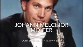 Andrew Lamy Molter Clarinet Concerto No 3 Live with Terra Lyrica [upl. by Eenattirb]