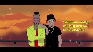 Sharma Boy ft Qare The Mask  Kuxumee Saaxib Official Animation Video [upl. by Enela920]