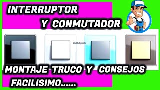 ✅ 🔴 COMO cambiar Interruptores y Conmutadores de la LUZ antiguo Fácil y sin RIESGO [upl. by Herb]