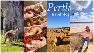 Perth Australia Vlog 2023  Things to do and eat in 1 week Fremantle market Road Trip to Kalbarri [upl. by Caia]