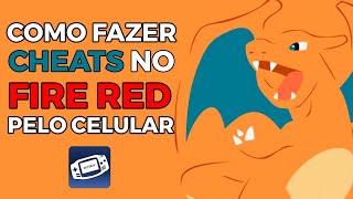 COMO USAR CHEATS NO FIRE RED PELO CELULAR MyBoy [upl. by Nuawtna299]