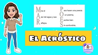 ✅ El Acróstico  Características Función Estructura y Tipos [upl. by Angelo]