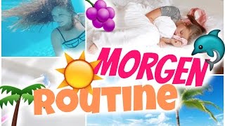 MORGENROUTINE im Sommerurlaub  Julia Beautx [upl. by Fransen]