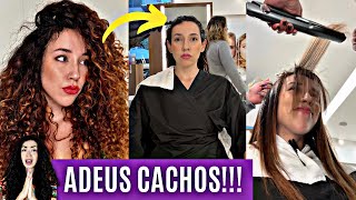 BRUNA VIEIRA ALISOU O CABELO CACHEADAS VOLTANDO PARA PROGRESSIVA 😱 [upl. by Naujtna]