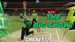 2 The Big Show  Melbourne Stars vs Sydney Thunder  BBL 11  Cricket 22  RahulRKGamer [upl. by Ozmo]