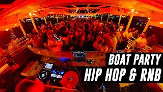 90s2000sNow Hip Hop amp RNB  Live DJ Mix On A Boat [upl. by Orferd]