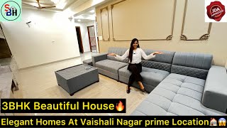 सबसे आलीशान 3BHk House Tour🏠😱sbhomes villainjaipur realestate vaishalinagar [upl. by Ajna841]