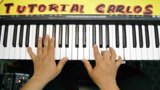 Amor Sin Condicion Marco Barrientos  Tutorial Piano Carlos [upl. by Brenton]