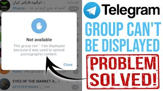 this channel cannot be displayed telegram  telegram sensitive content settings [upl. by Hurff225]