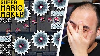 NIVEAU MÉGA STRESSANT   Super Mario Maker [upl. by Dnomaj]