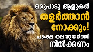 ATTITUDE IS EVERYTHING  Powerful Malayalam Motivation [upl. by Mungo939]