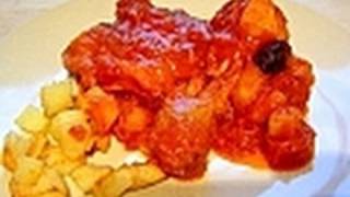 Mediterranean Stew  Chicken amp Chorizo  How to cook recipe [upl. by Razaile]