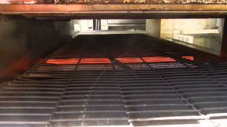 A1Equipment Quiznos Conveyor Oven Working in our warehouse in MiamiFL on May 6 2013 [upl. by Sylvia]