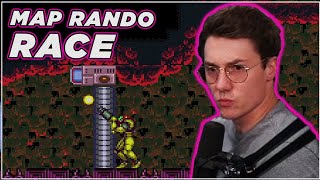 NO CHANCE Unless  Map Rando Race  Super Metroid [upl. by Yared]