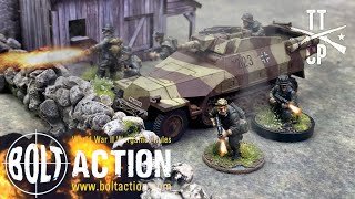 Tabletop CP Bolt Action Battle Report Pincer Movement [upl. by Morrison]