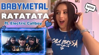 REACTION to BABYMETAL x ElectricCallboy  RATATATA OFFICIAL VIDEO [upl. by Bowe]