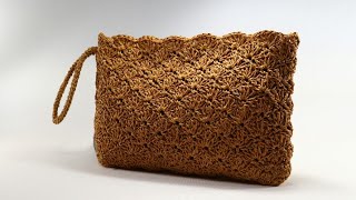 Görüntüsüyle Muhteşem Kağıt İp Midye Clutch Çanta Gorgeous Paper Rope Mussel Clutch With Its Image [upl. by Chamberlain]