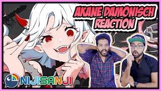 NIJISANJI  ASAHINA AKANE DAMONISCH REACTION  DAMONISCH  TUYU COVER BY ASAHINA AKANE [upl. by Euqirne]