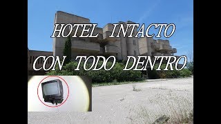 HOTEL INTACTO CON TODO DENTRO lugares abandonados urbex [upl. by Mimajneb]