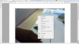 Tutoriel 6ème Comment rogner une image sous libre office [upl. by Leinaj]