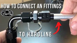 HOW TO AN FITTINGS TO HARDLINE [upl. by Smoht570]