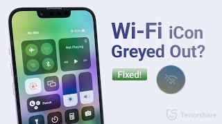 iPhone WiFi iConToggle Greyed Out Here Is How to Troubleshoot [upl. by Ledif821]